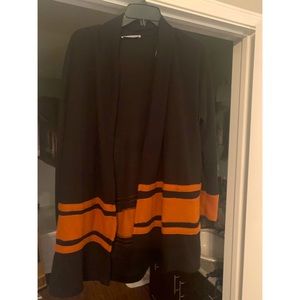 Black and orange Cardigan